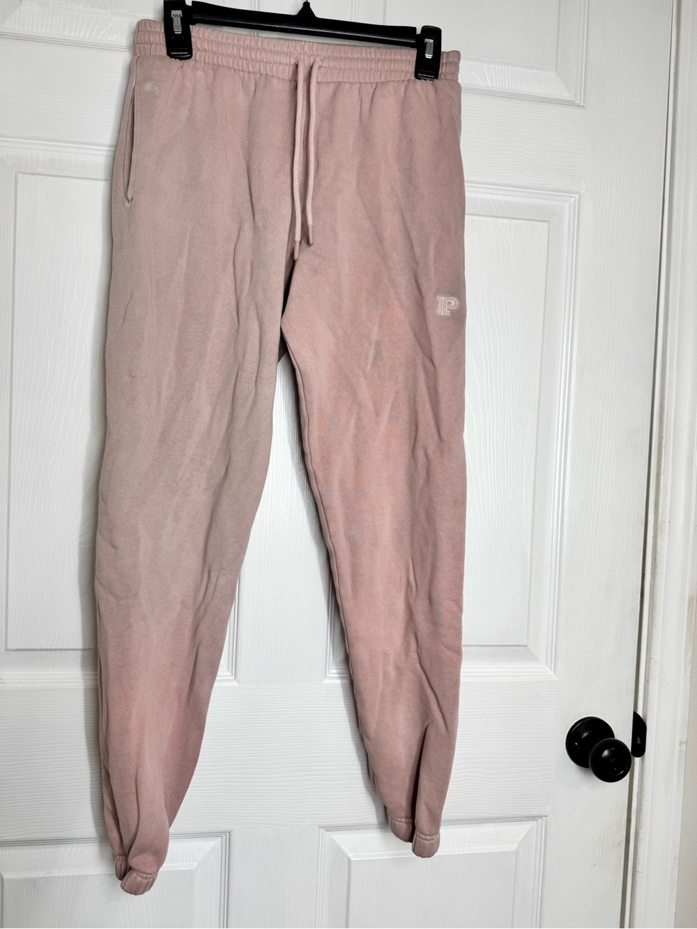 PINK Victoria's Secret Light Pink Fleece Joggers